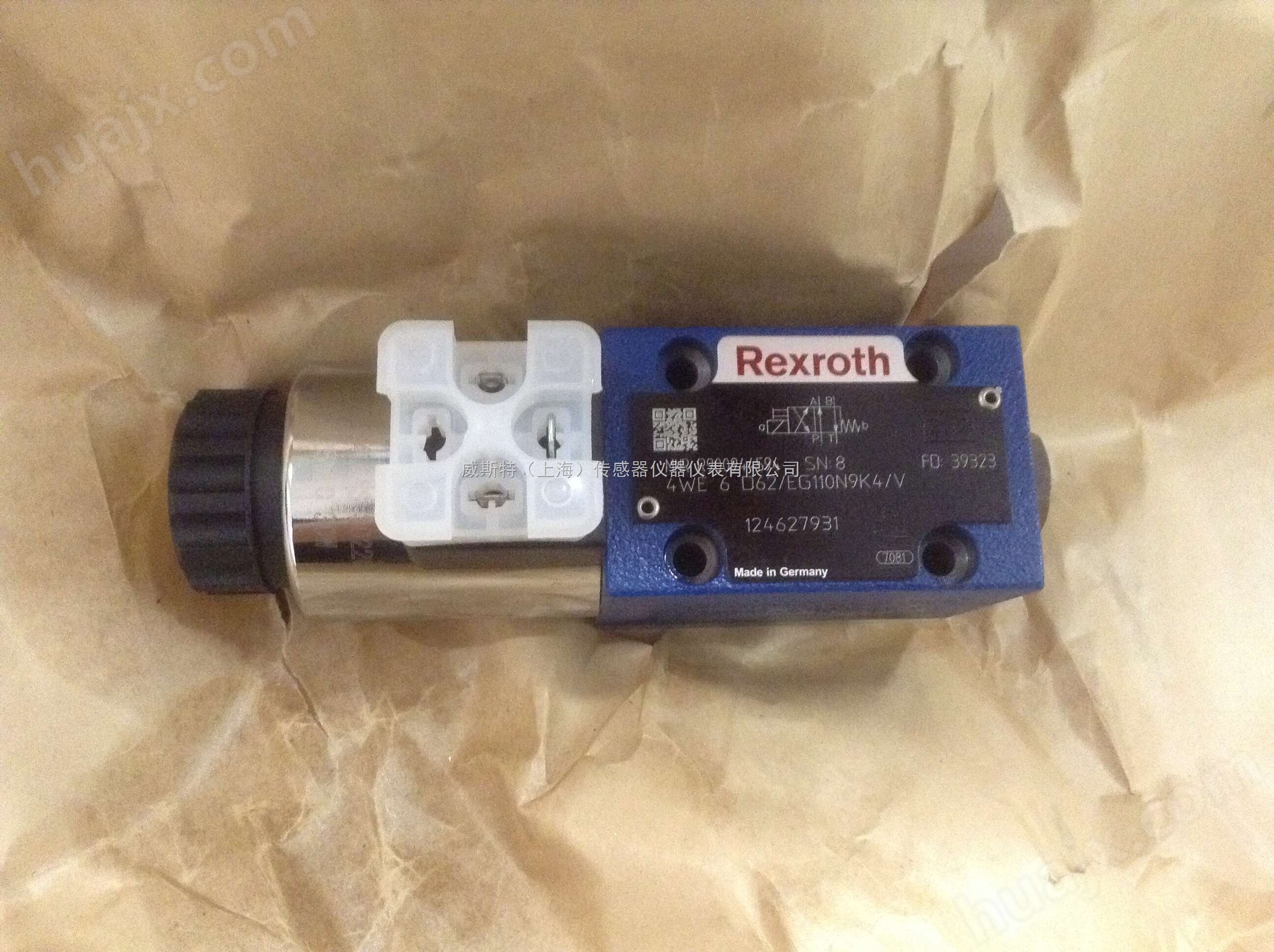 REXROTH压力溢流阀和外装附件由哪些部件组成