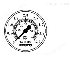 费斯托压力表资料，FESTO压力表产品说明
