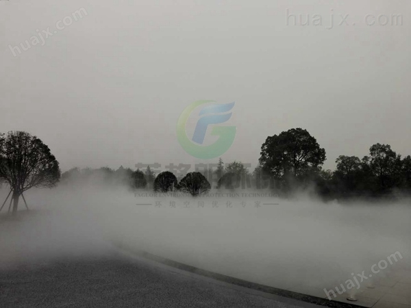 鹤壁公园全自动环保造雾设备效果好/生态园林景观人造雾工程技术