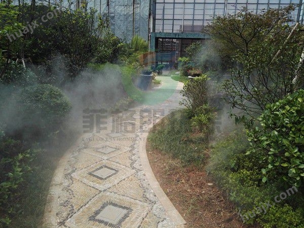 郑州公园专业制造人造雾设备/