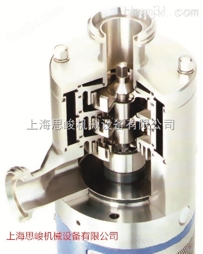 化工管线式三级高剪切乳化机
